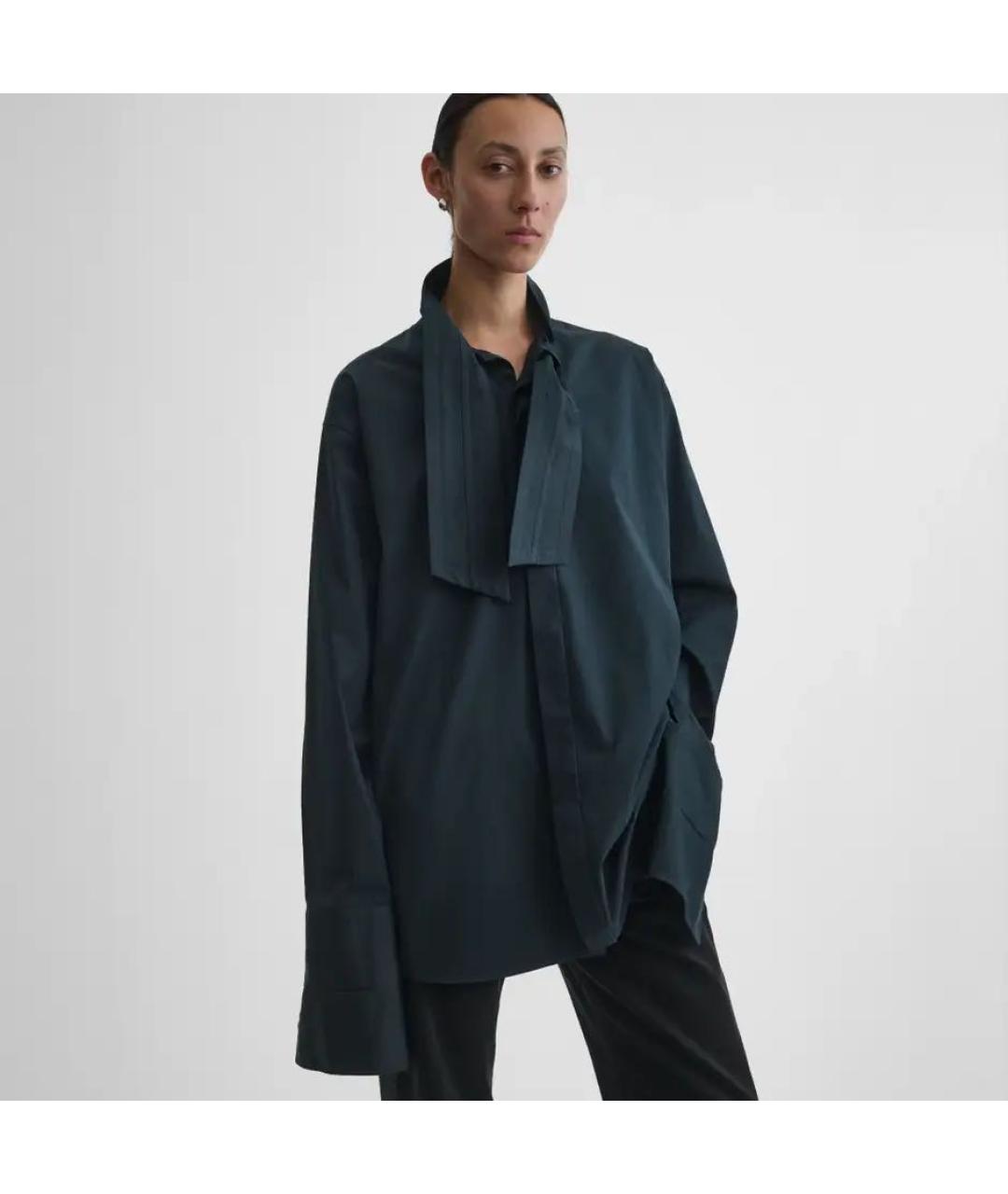 PHOEBE PHILO Темно-синяя рубашка, фото 3