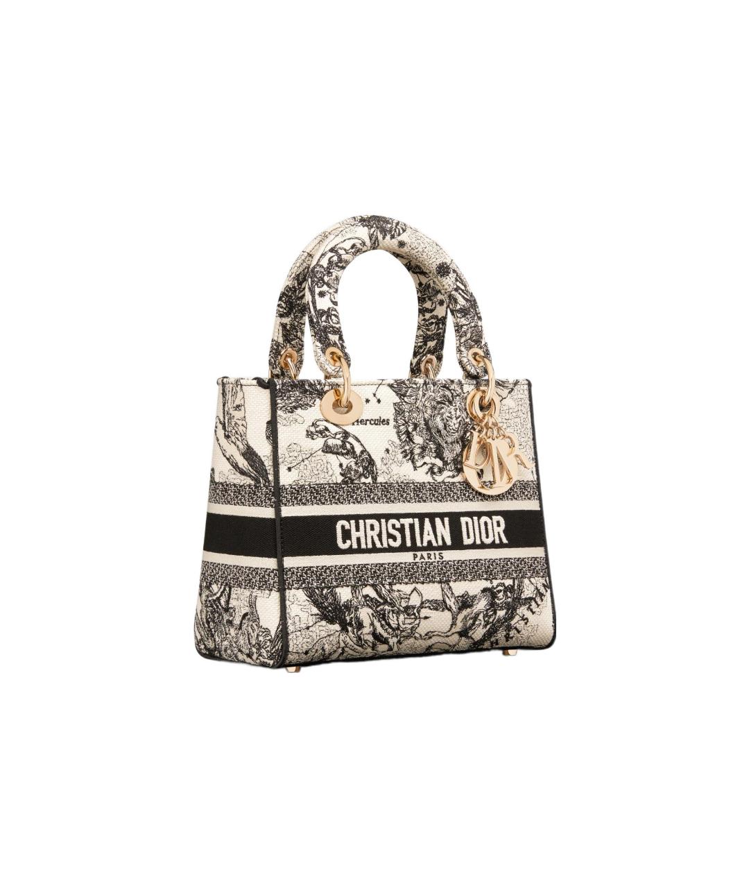 CHRISTIAN DIOR Бежевая сумка через плечо, фото 3