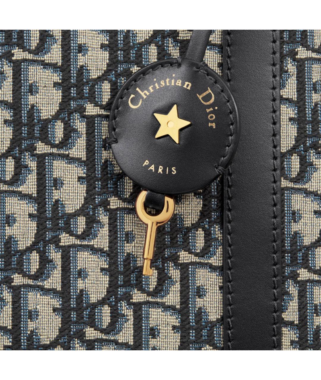 CHRISTIAN DIOR Темно-синяя сумка через плечо, фото 5