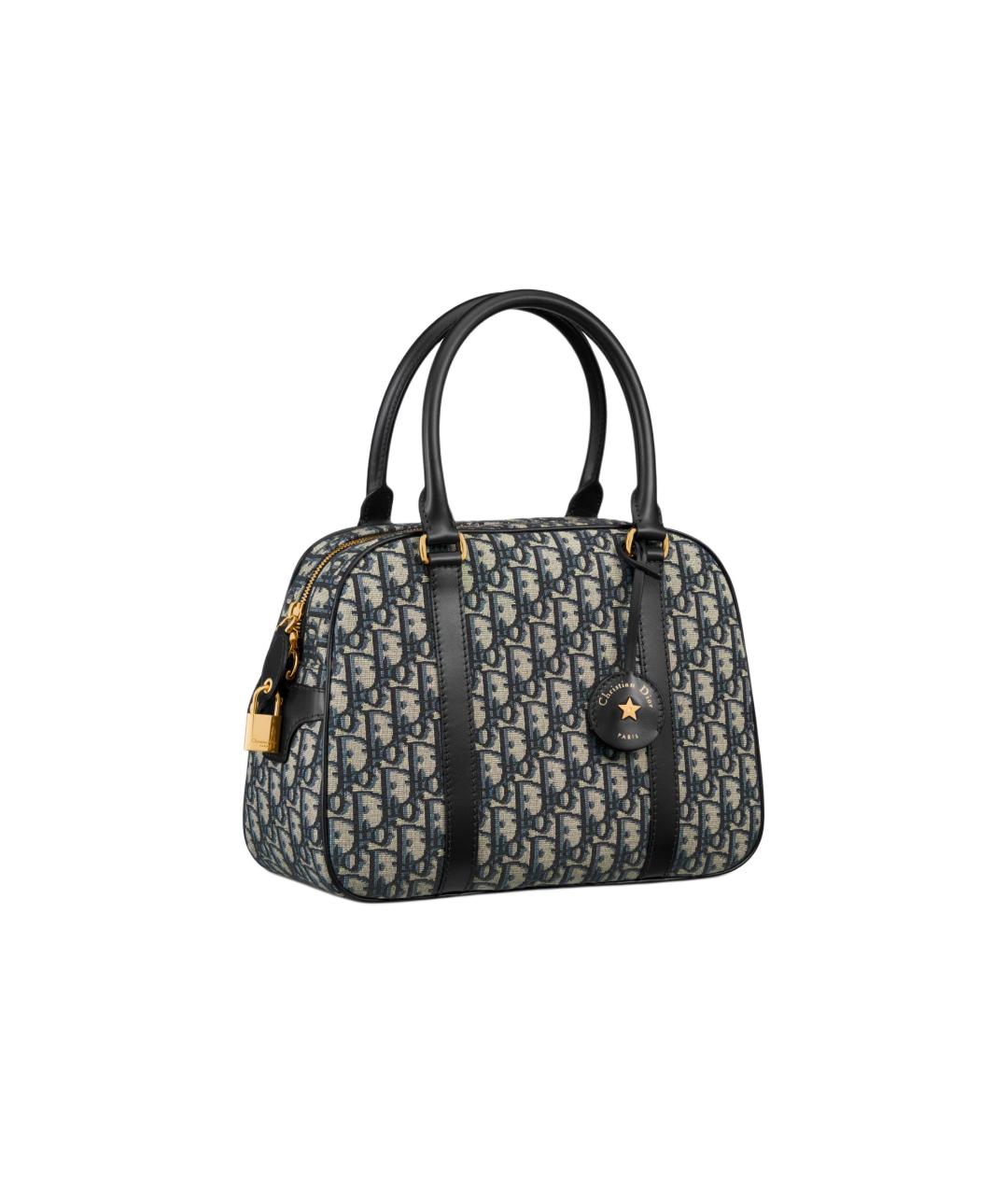 CHRISTIAN DIOR Темно-синяя сумка через плечо, фото 2