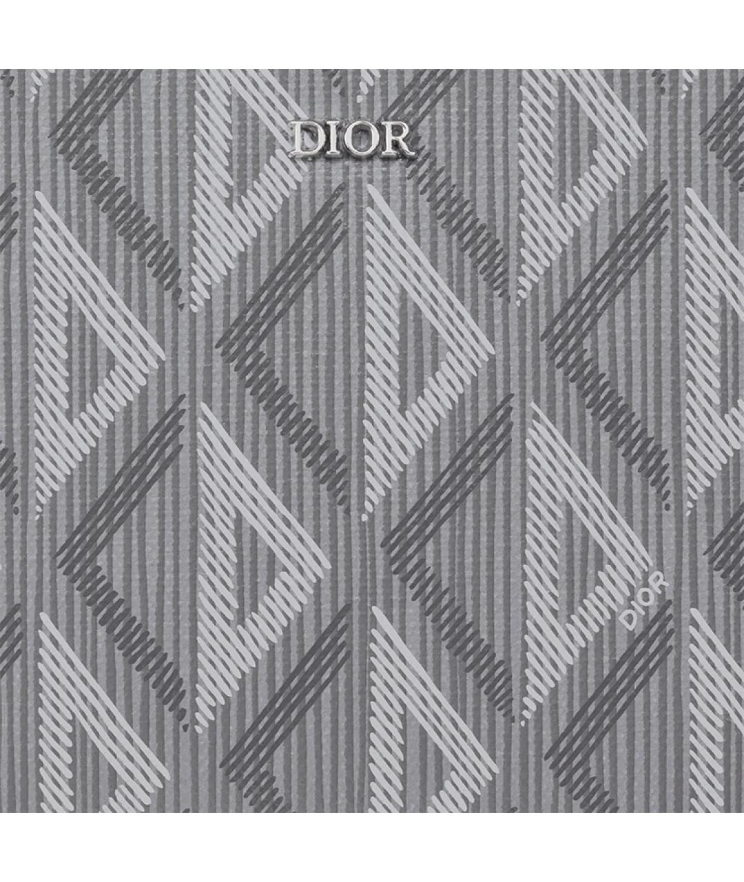 CHRISTIAN DIOR Серая сумка на плечо, фото 5