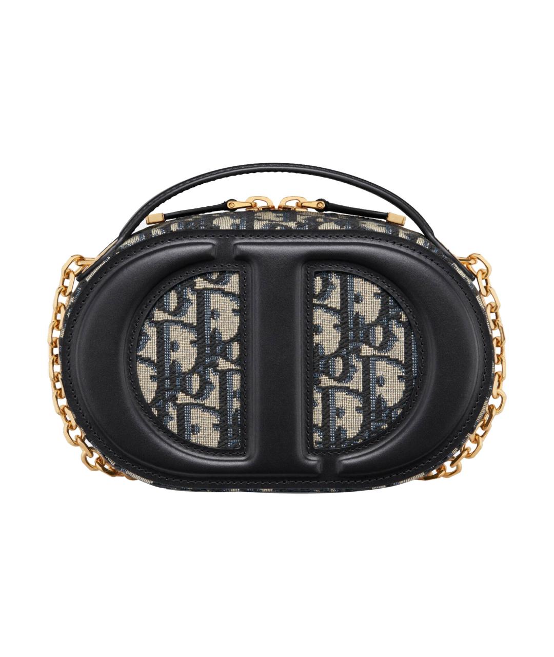 CHRISTIAN DIOR Темно-синяя сумка через плечо, фото 3