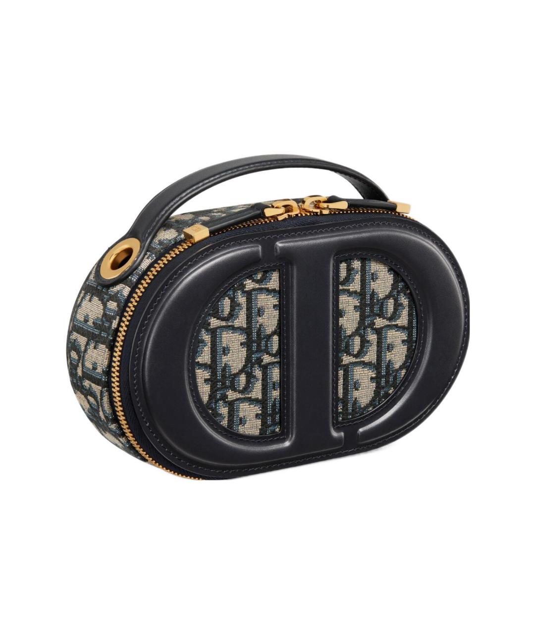 CHRISTIAN DIOR Темно-синяя сумка через плечо, фото 2