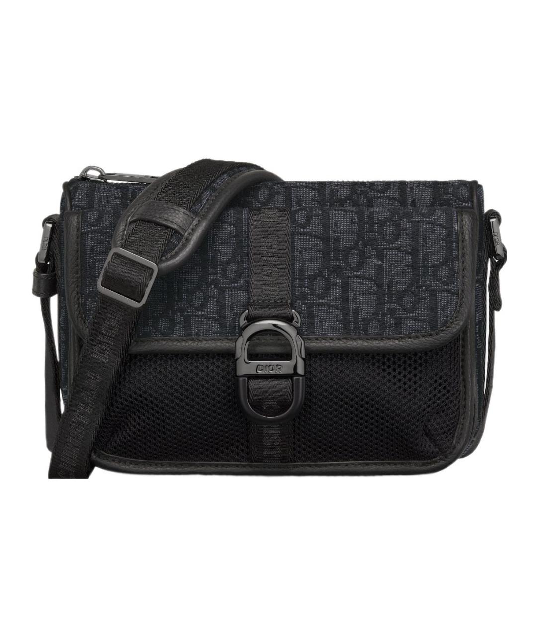 CHRISTIAN DIOR Черная сумка на плечо, фото 1