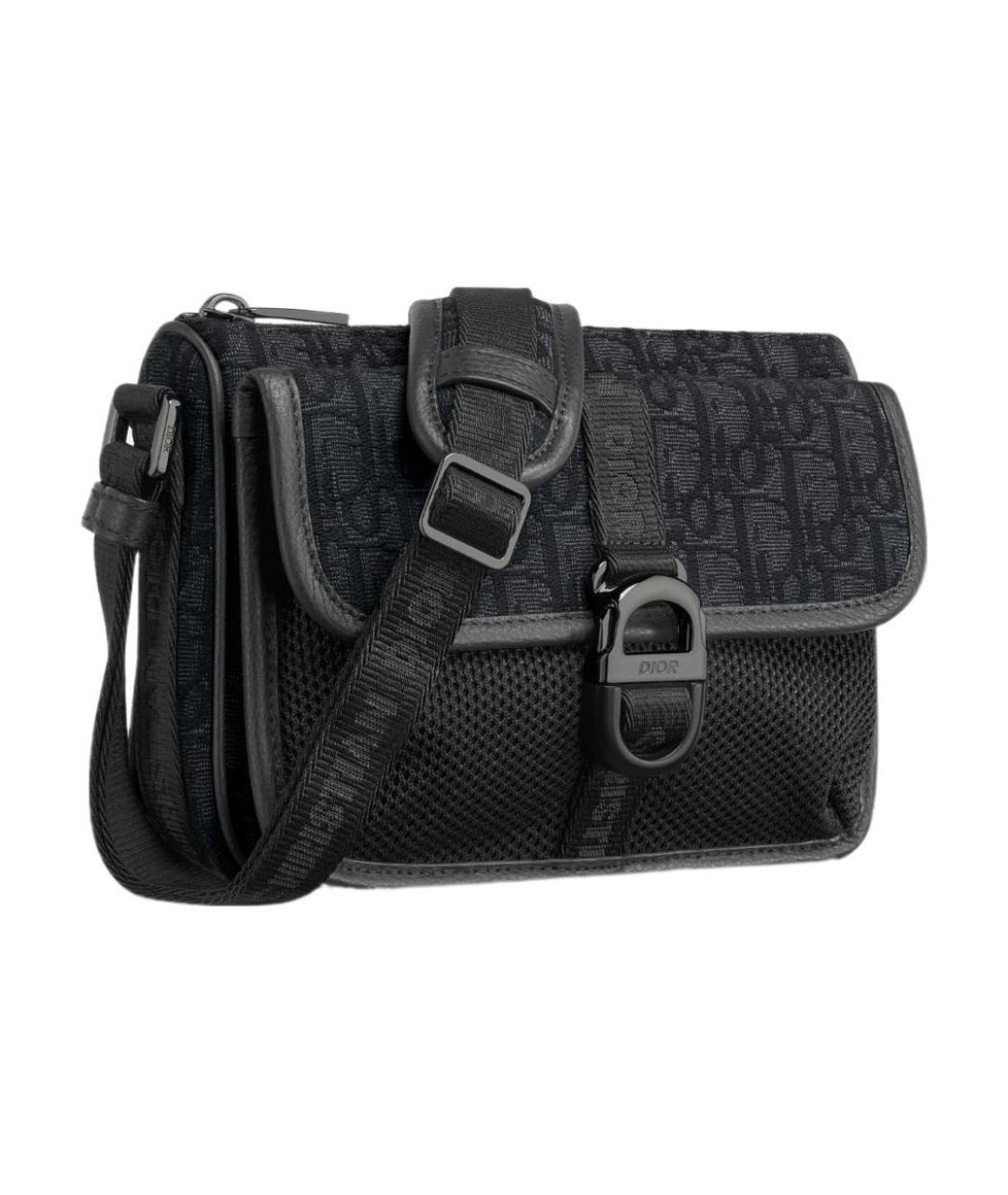 CHRISTIAN DIOR Черная сумка на плечо, фото 2