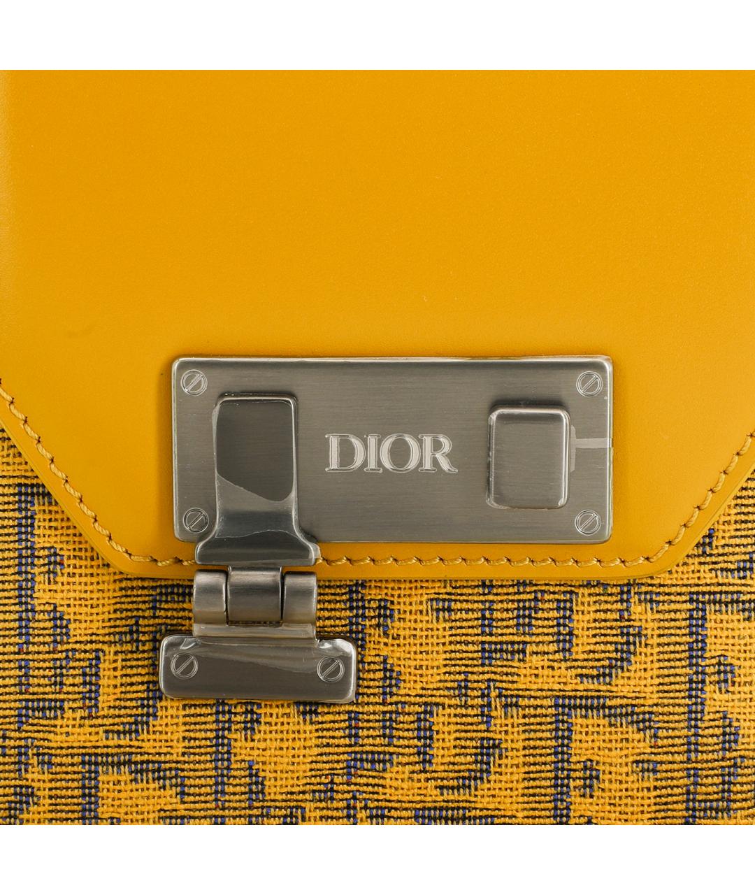 CHRISTIAN DIOR Оранжевая сумка на плечо, фото 5