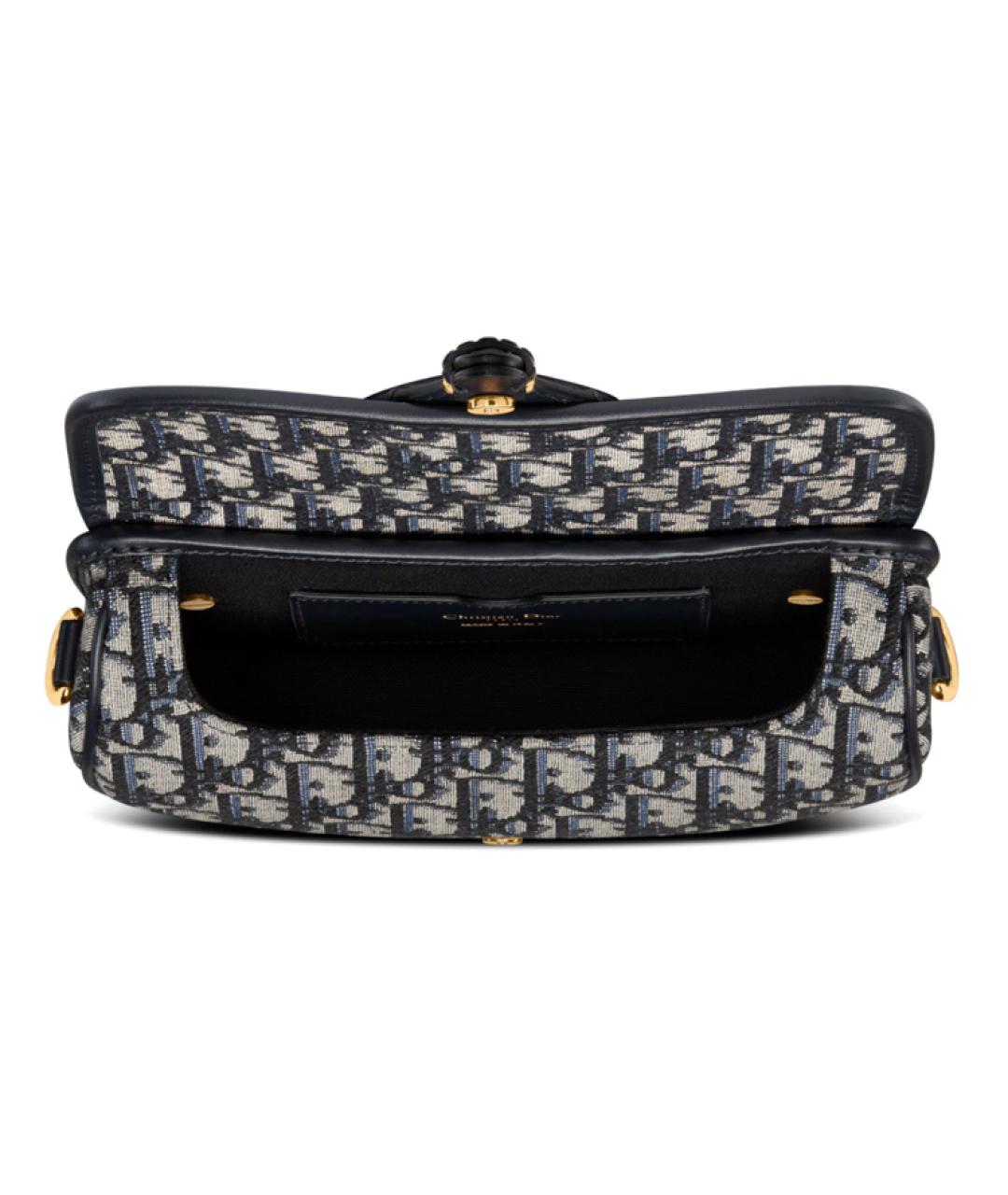 CHRISTIAN DIOR Темно-синяя сумка через плечо, фото 6