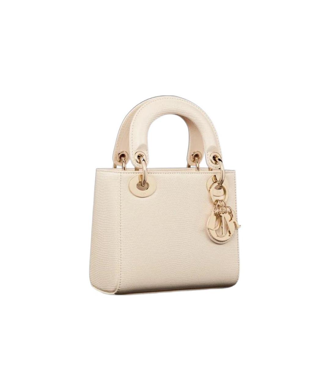 CHRISTIAN DIOR Белая сумка через плечо, фото 2