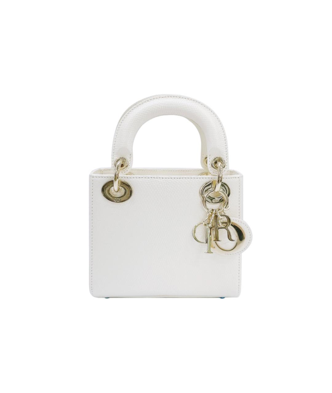 CHRISTIAN DIOR Белая сумка через плечо, фото 1