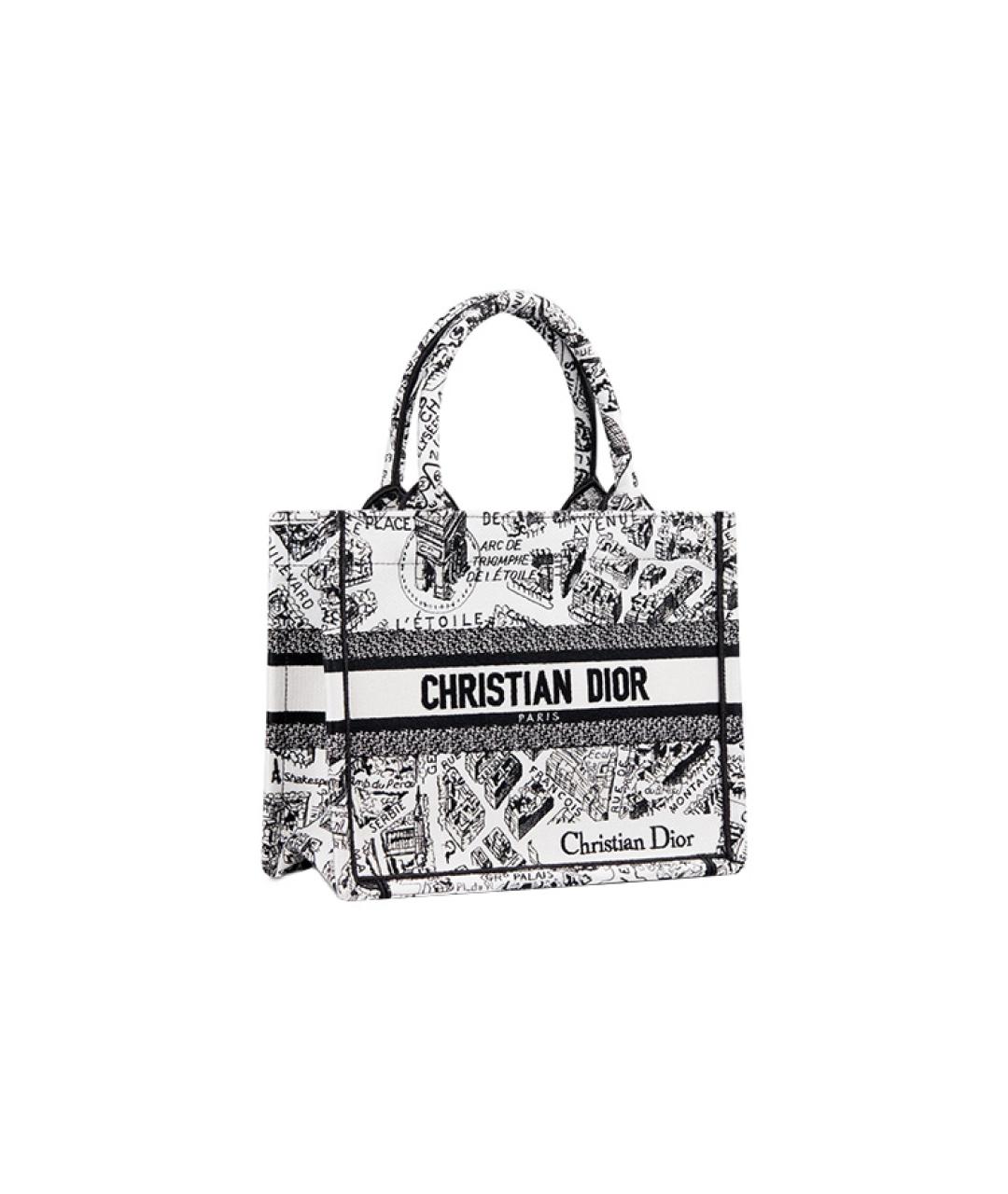 CHRISTIAN DIOR Белая сумка через плечо, фото 2