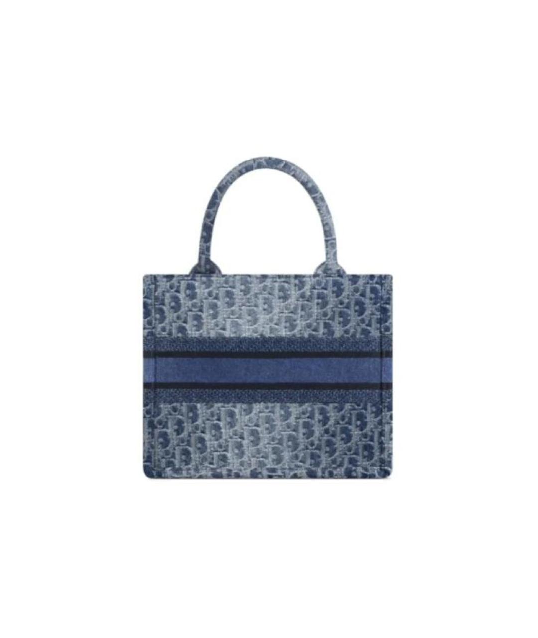 CHRISTIAN DIOR Синяя сумка через плечо, фото 2