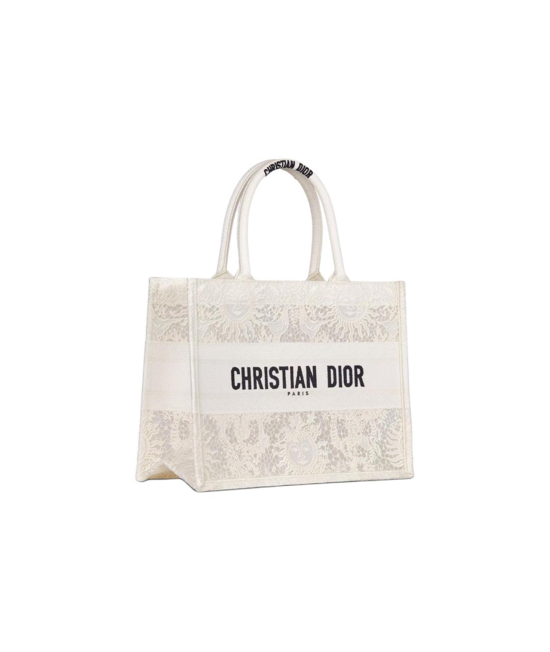 CHRISTIAN DIOR Белая сумка через плечо, фото 2