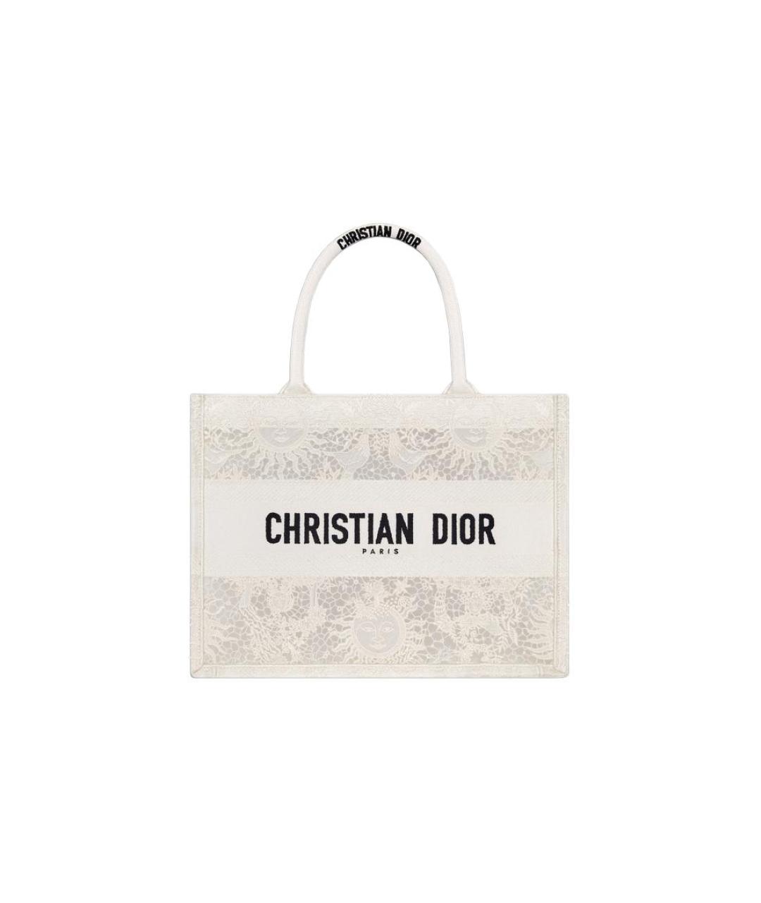 CHRISTIAN DIOR Белая сумка через плечо, фото 1