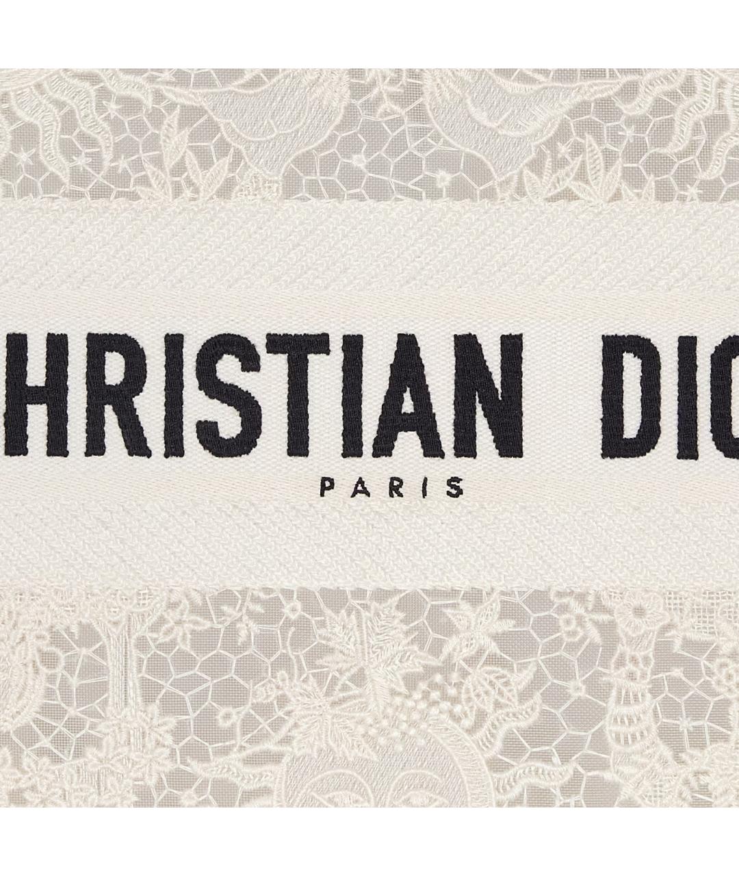 CHRISTIAN DIOR Белая сумка через плечо, фото 5