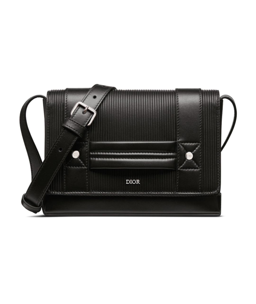 CHRISTIAN DIOR Черная сумка на плечо, фото 1