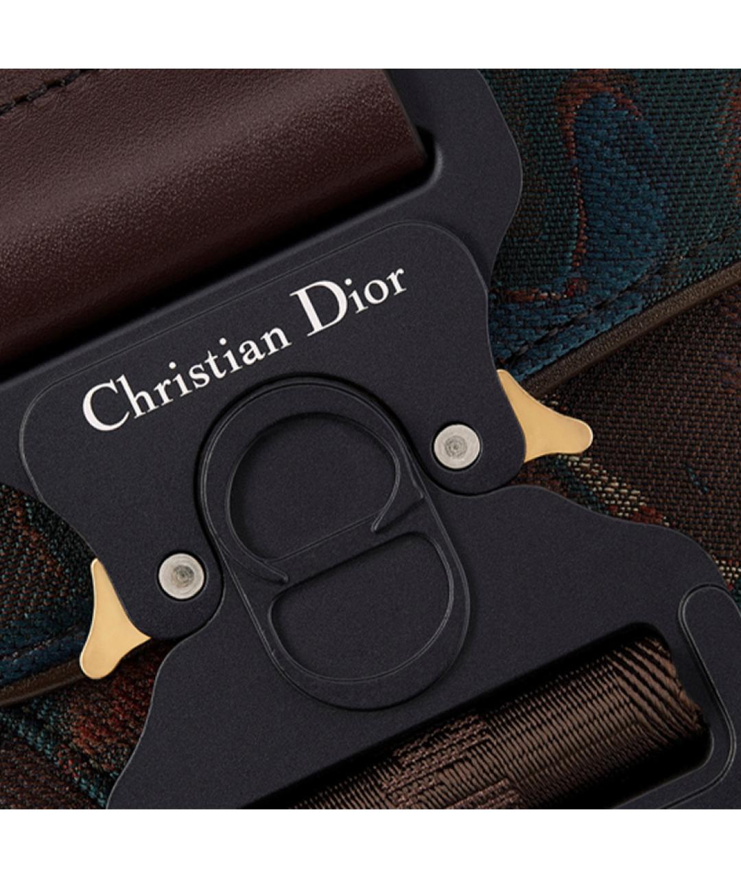 CHRISTIAN DIOR Коричневая сумка на плечо, фото 4