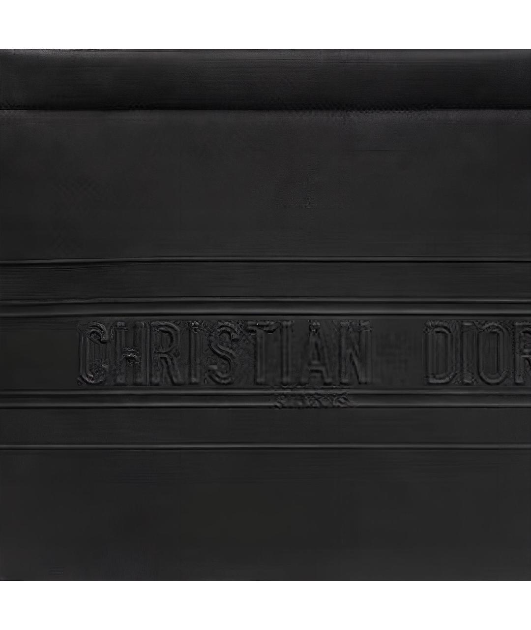 CHRISTIAN DIOR Черная кожаная папка для документов, фото 5