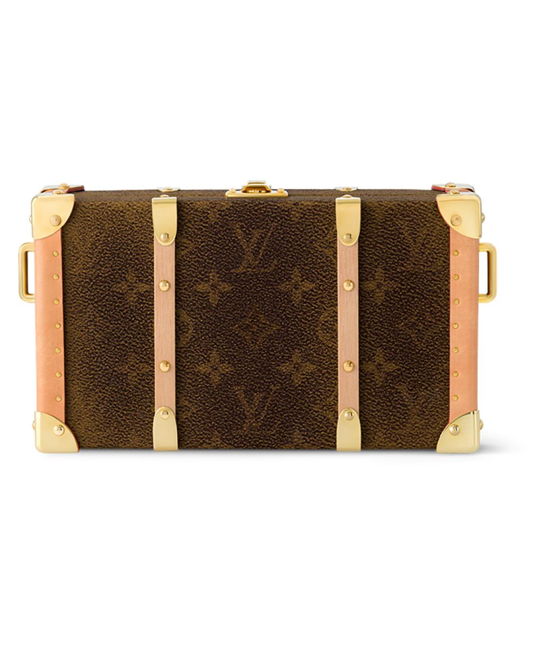 LOUIS VUITTON Коричневая сумка на плечо, фото 3