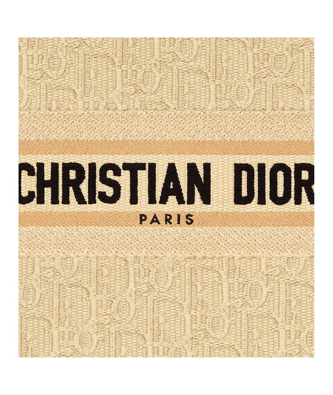 CHRISTIAN DIOR Бежевая сумка через плечо, фото 6