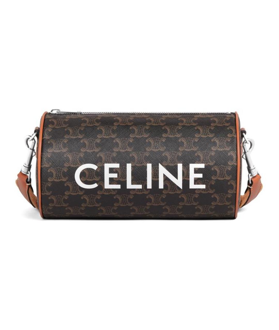 CELINE Коричневая сумка через плечо, фото 1