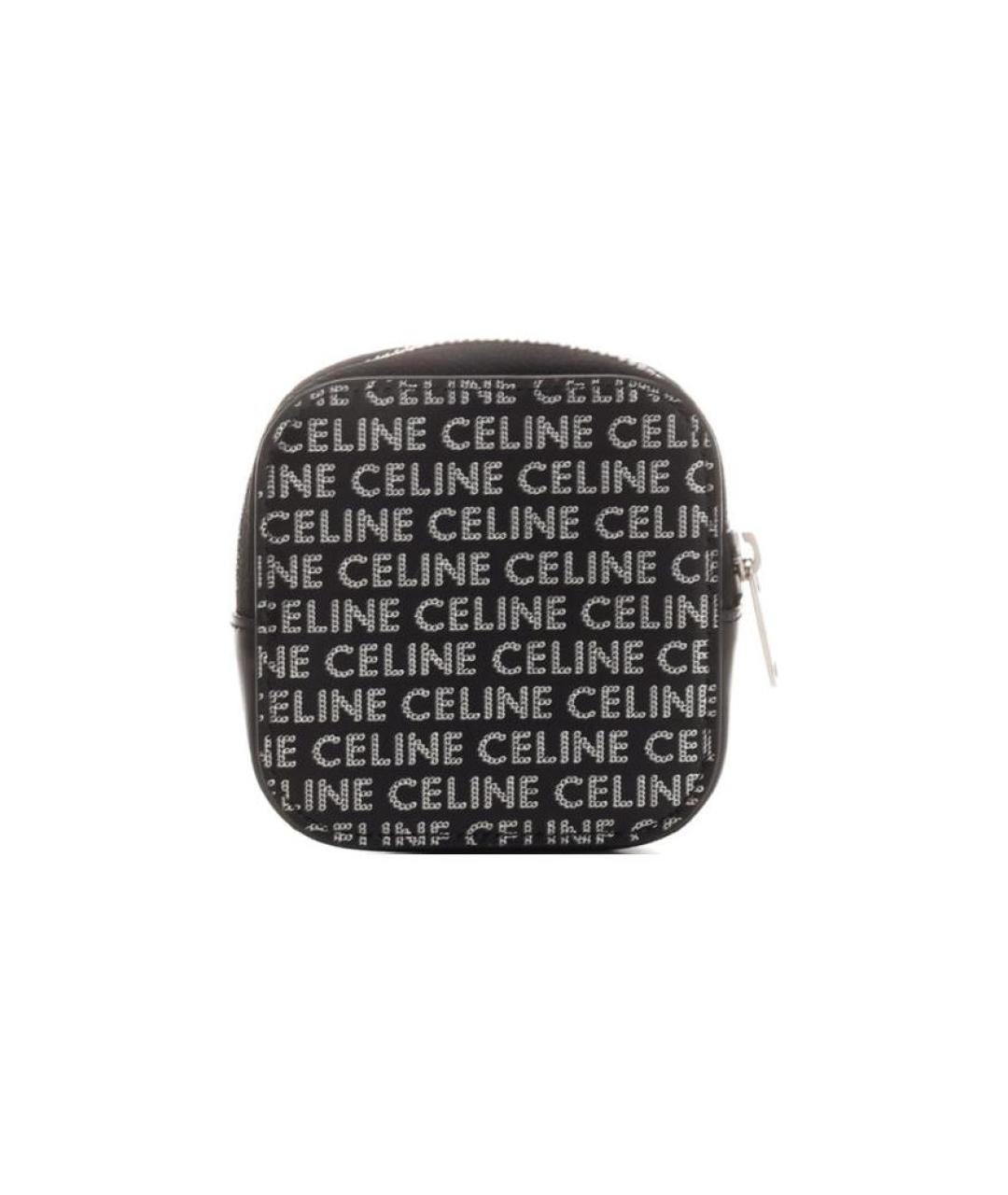CELINE Черный кошелек, фото 3