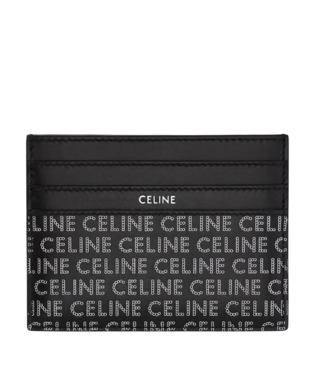 CELINE Черный кардхолдер, фото 1