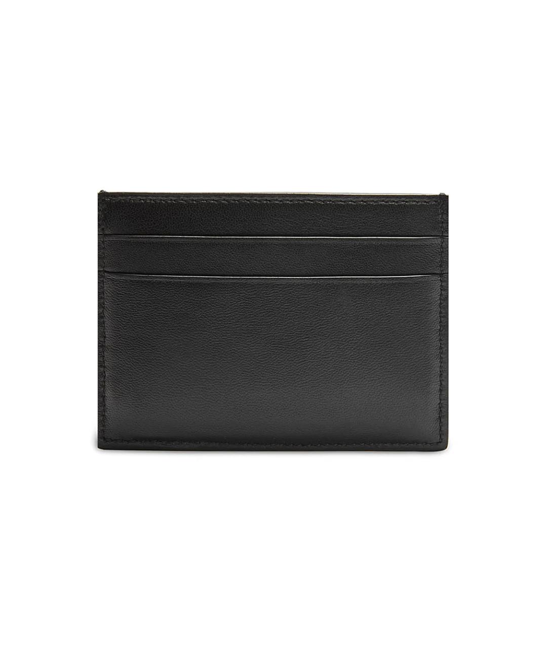 LOEWE Черный кожаный кардхолдер, фото 2