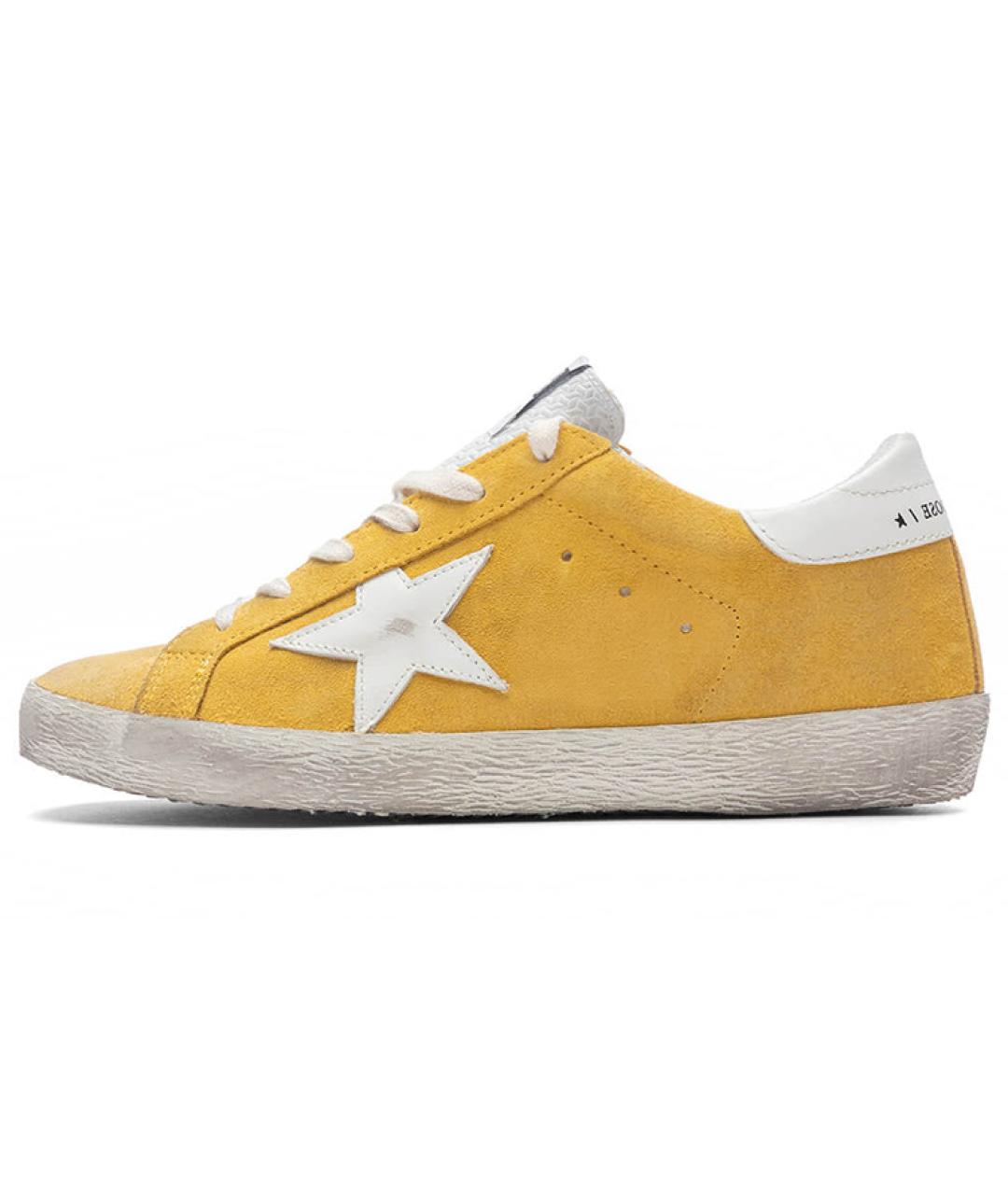 GOLDEN GOOSE Желтые кеды, фото 2