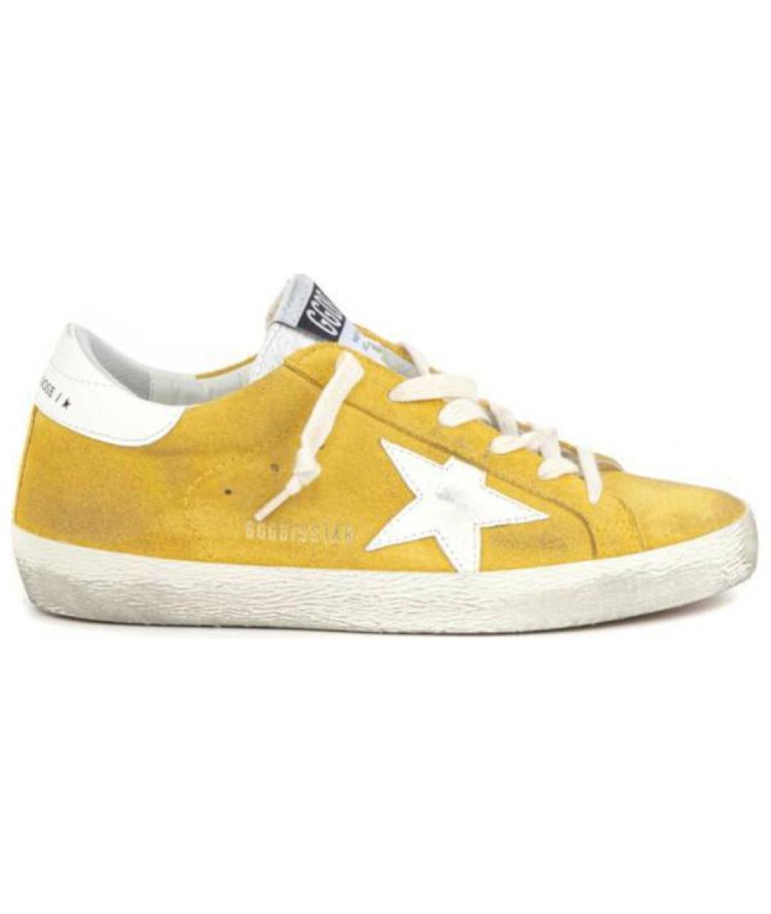 GOLDEN GOOSE Желтые кеды, фото 1