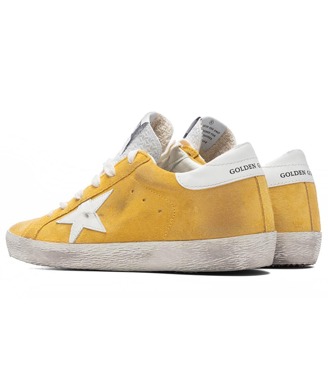 GOLDEN GOOSE Желтые кеды, фото 4
