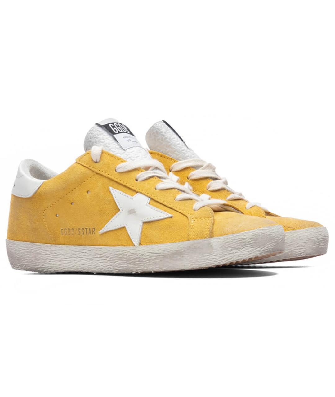 GOLDEN GOOSE Желтые кеды, фото 3