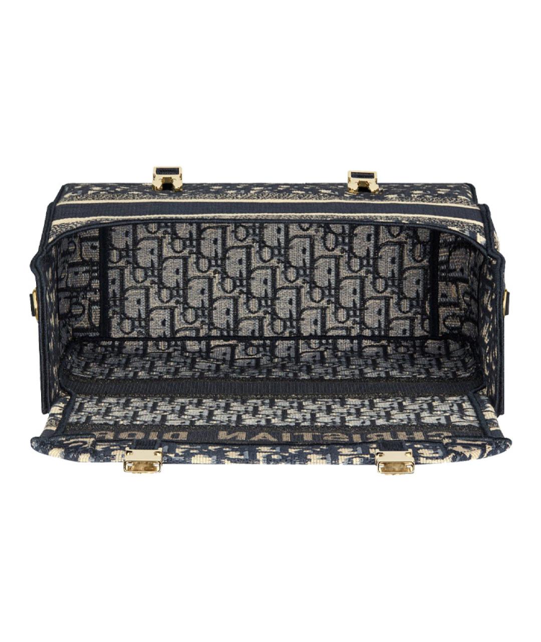 CHRISTIAN DIOR Темно-синяя сумка через плечо, фото 6