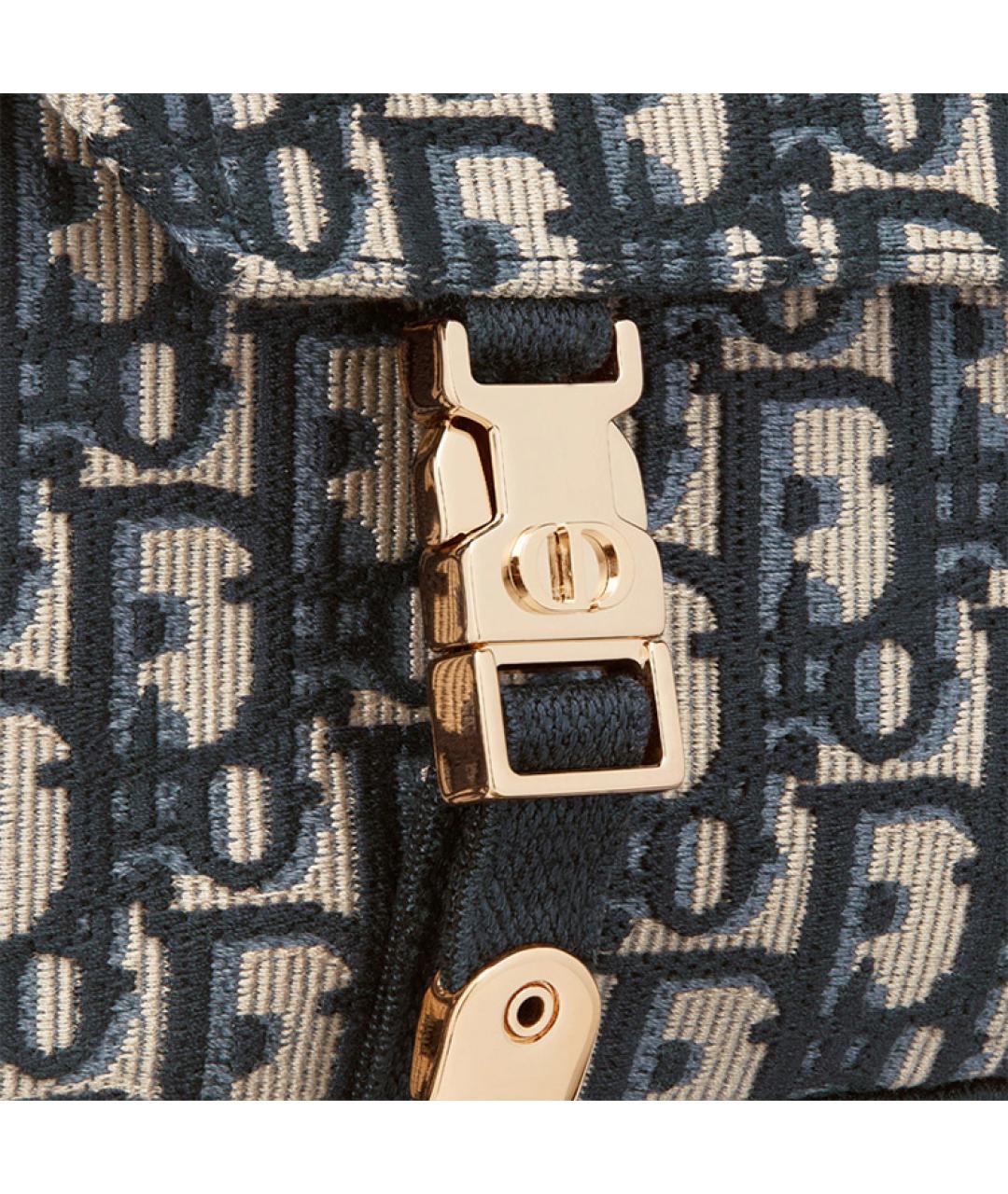 CHRISTIAN DIOR Темно-синяя сумка через плечо, фото 7