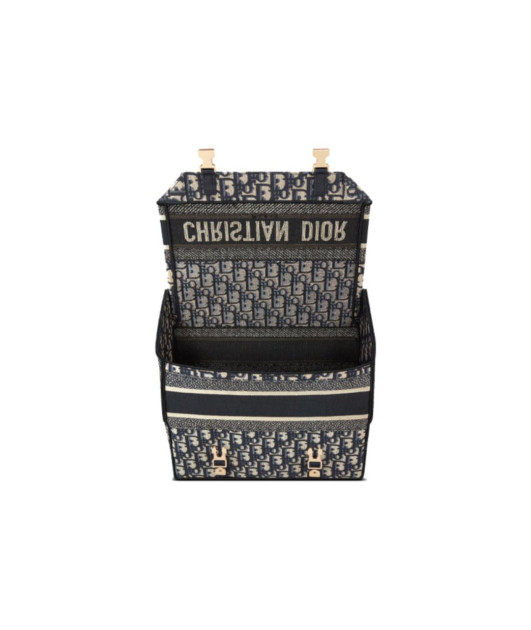 CHRISTIAN DIOR Темно-синяя сумка через плечо, фото 4