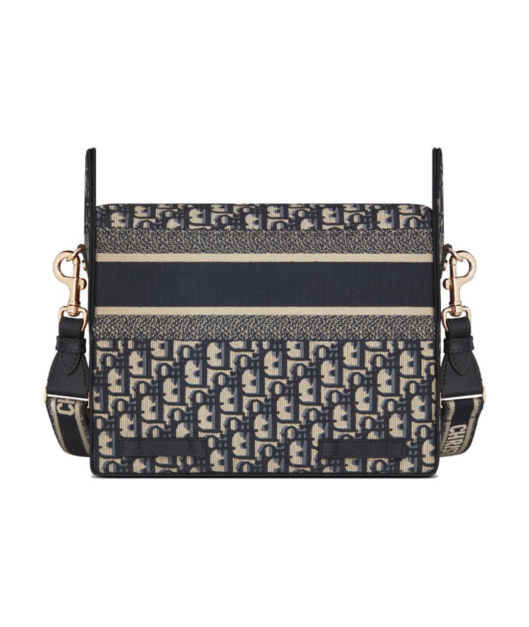 CHRISTIAN DIOR Темно-синяя сумка через плечо, фото 5