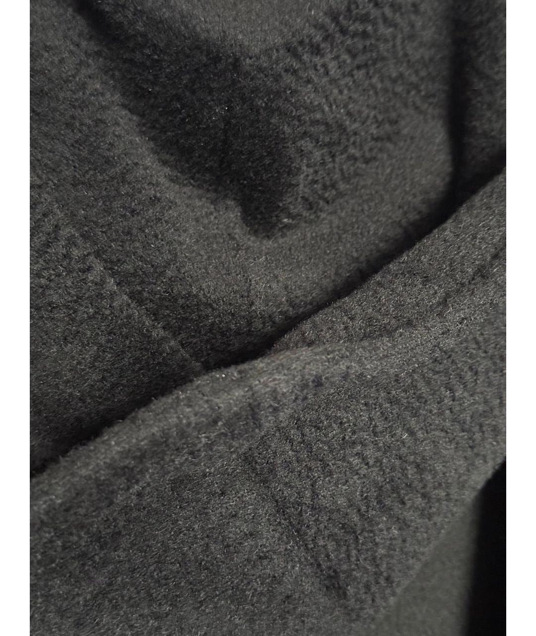 MAX MARA Черное шерстяное пальто, фото 4