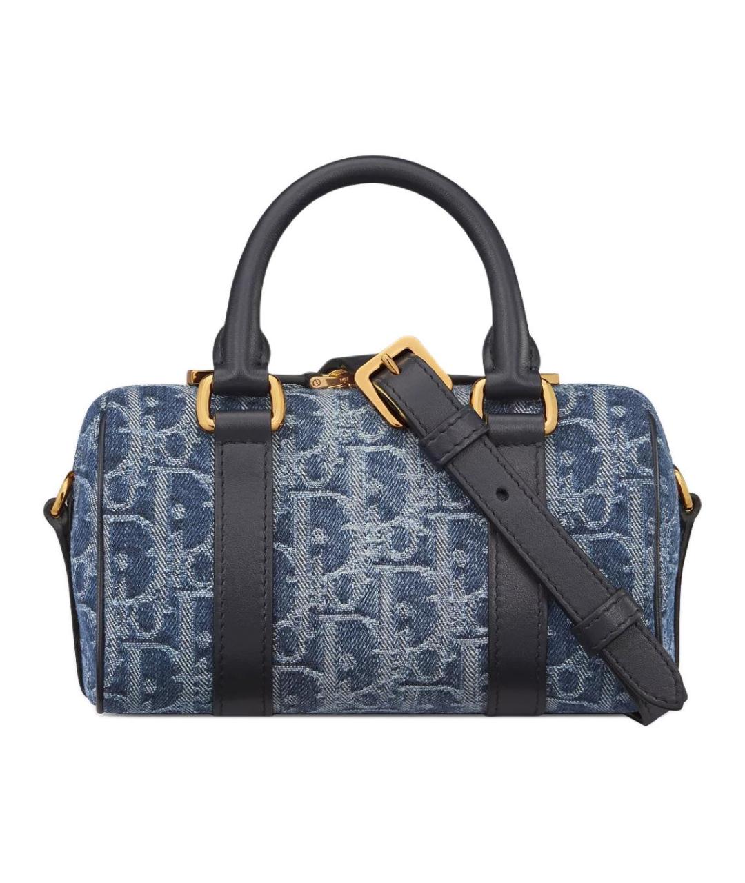 CHRISTIAN DIOR Синяя сумка через плечо, фото 1