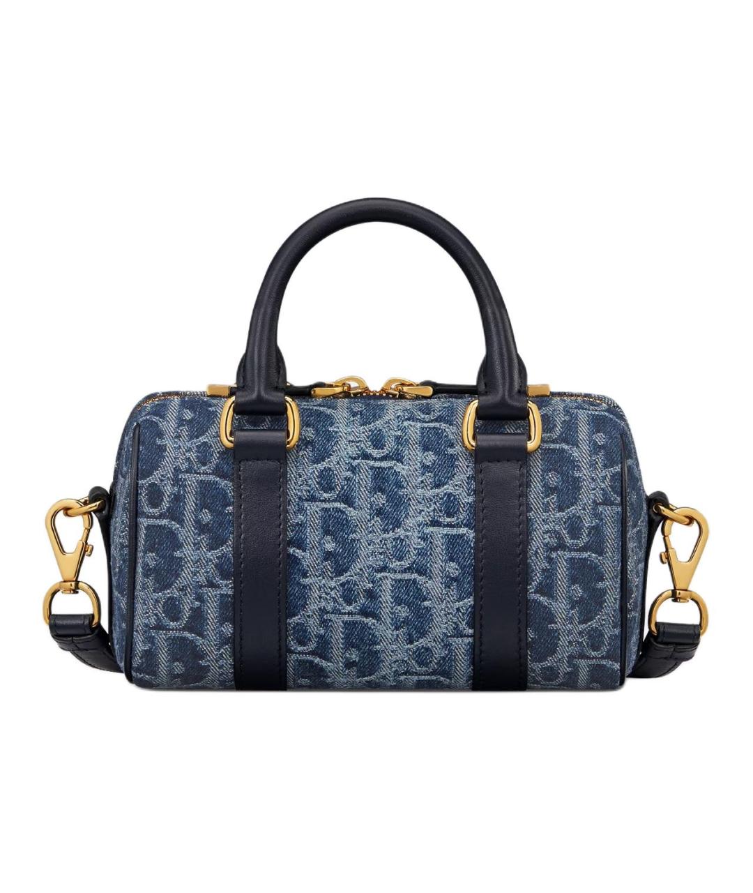 CHRISTIAN DIOR Синяя сумка через плечо, фото 3