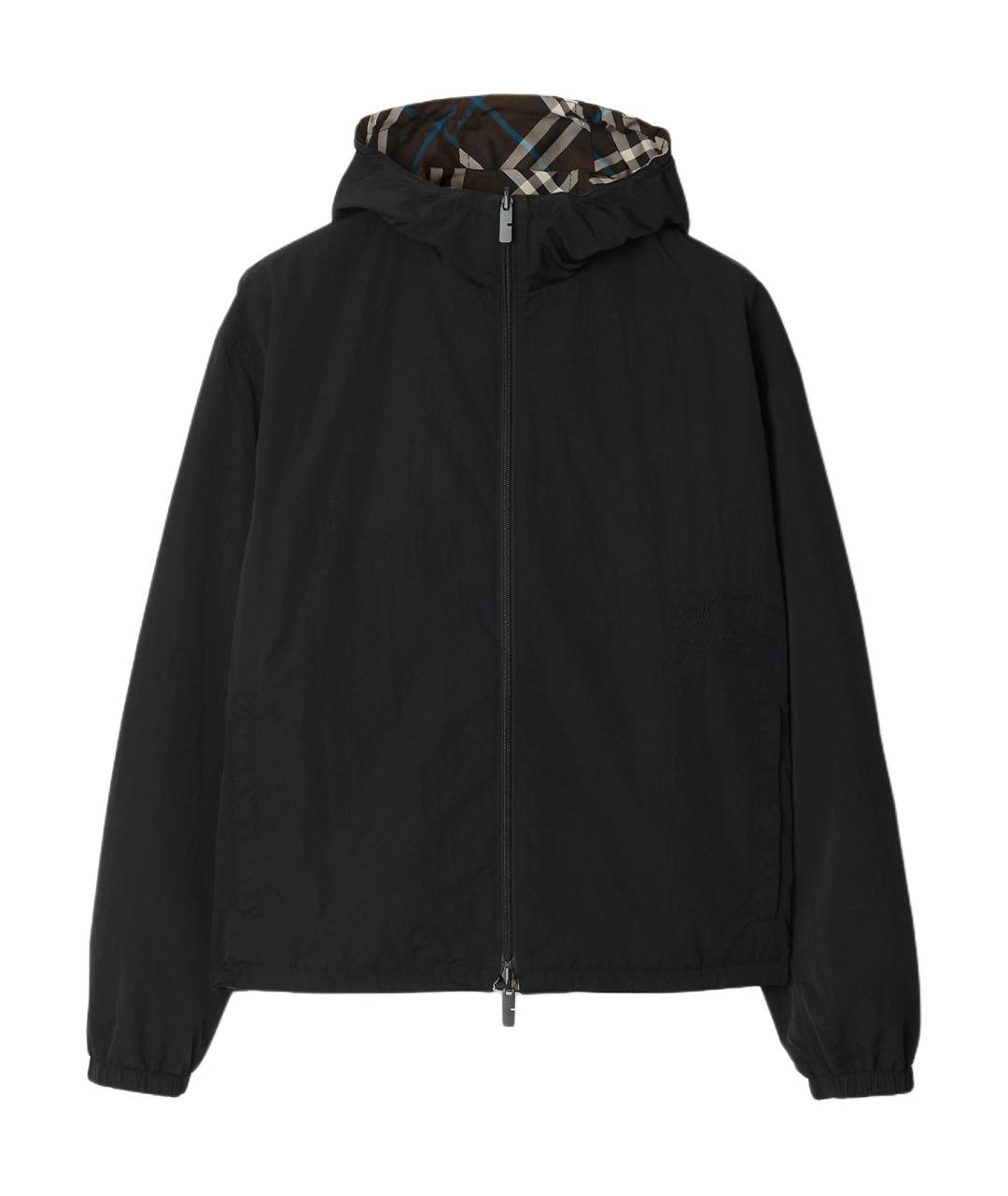 BURBERRY Черная куртка, фото 2
