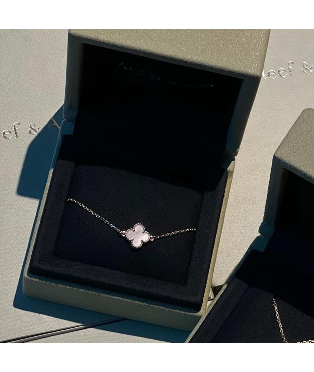 VAN CLEEF & ARPELS Белый браслет из желтого золота, фото 3