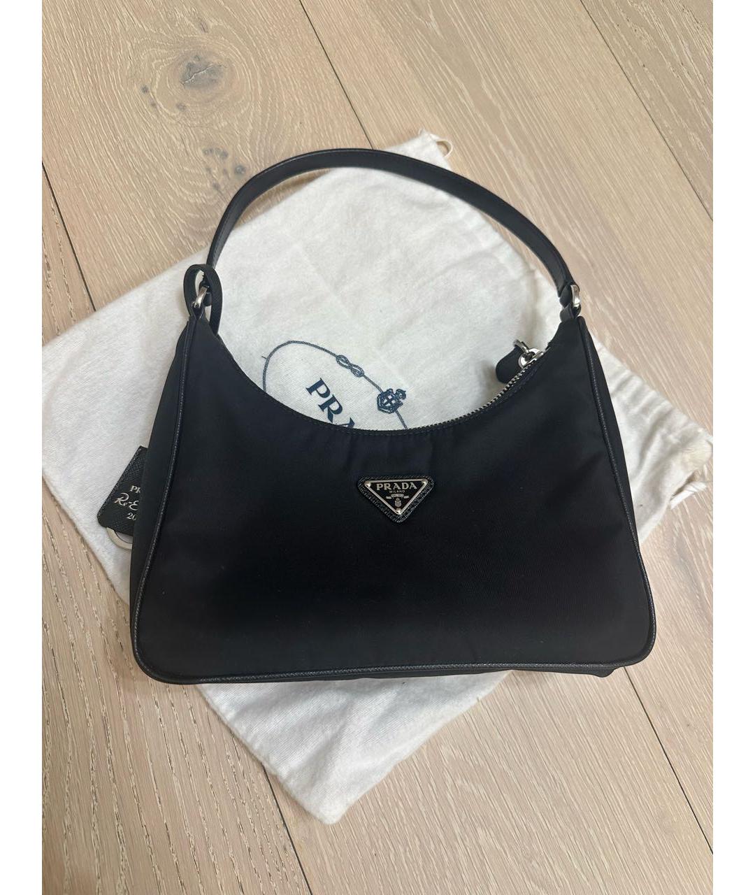 PRADA Черная сумка через плечо, фото 4