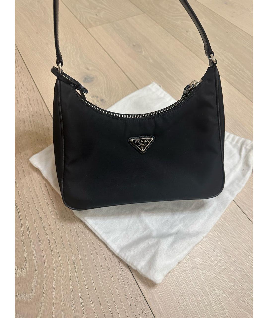 PRADA Черная сумка через плечо, фото 2