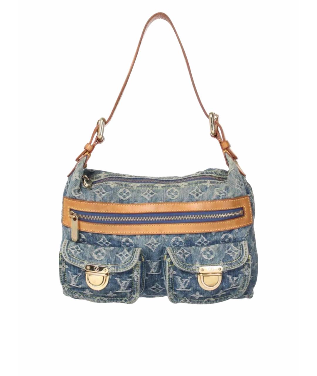 LOUIS VUITTON Бирюзовая сумка через плечо, фото 1