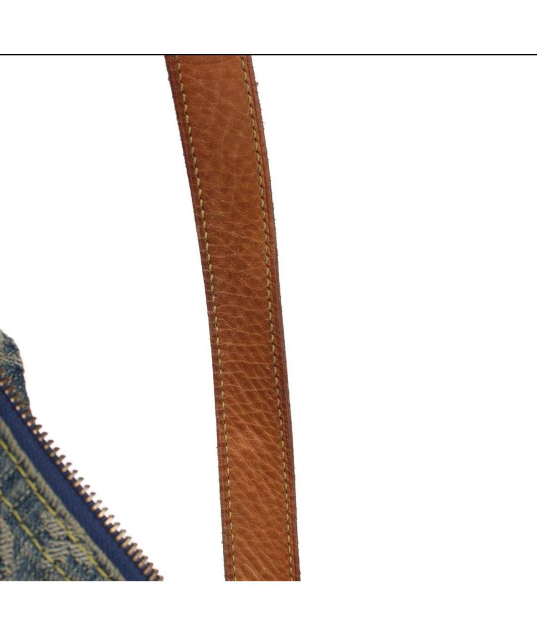 LOUIS VUITTON Бирюзовая сумка через плечо, фото 5