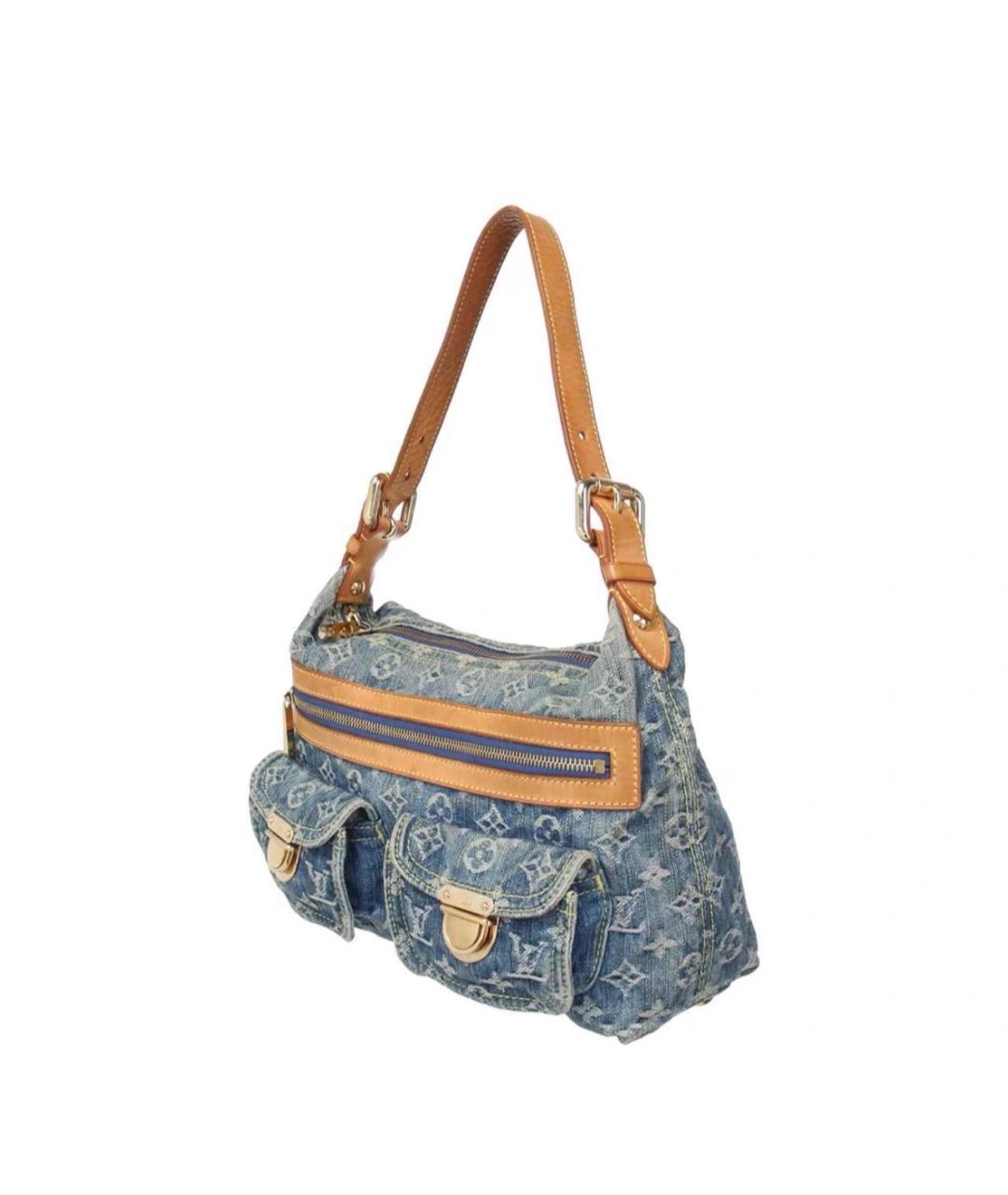 LOUIS VUITTON Бирюзовая сумка через плечо, фото 2