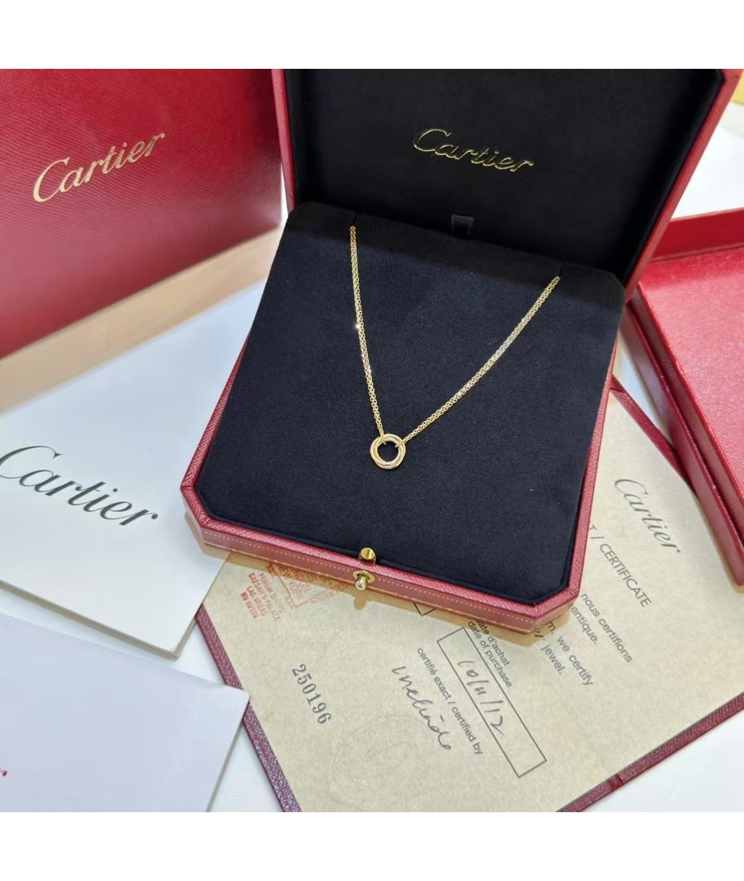 CARTIER Золотое колье из белого золота, фото 4