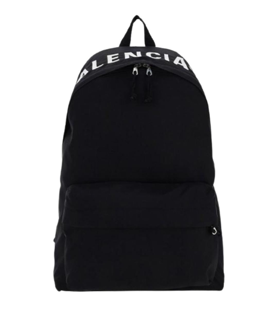 BALENCIAGA Черный рюкзак, фото 1