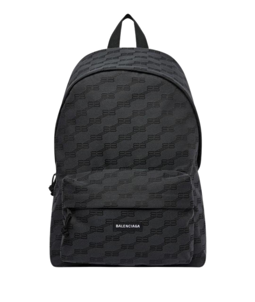 BALENCIAGA Черный рюкзак, фото 1