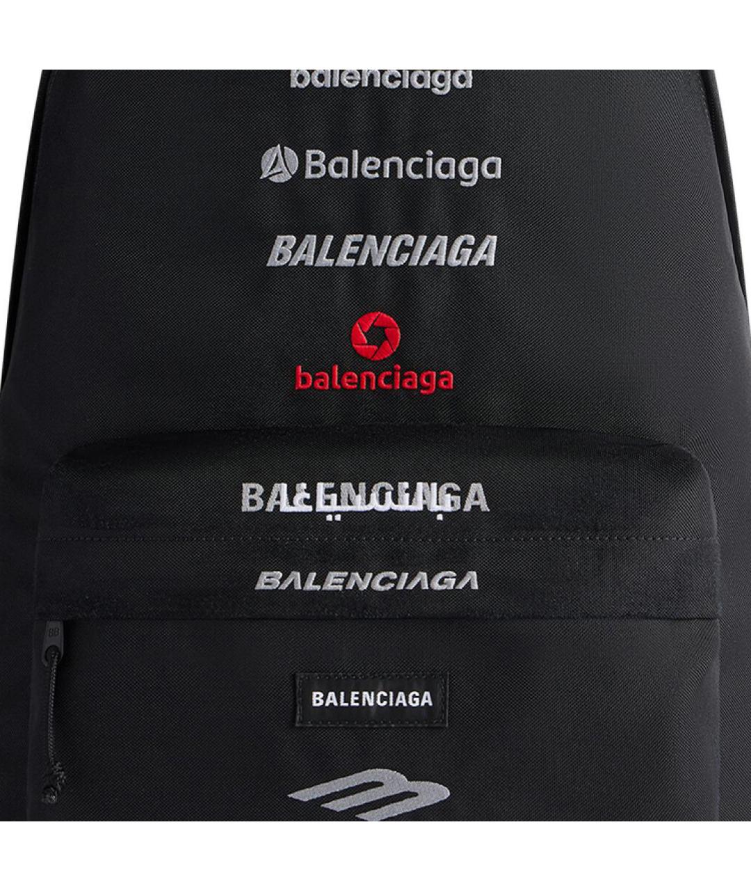 BALENCIAGA Черный рюкзак, фото 5