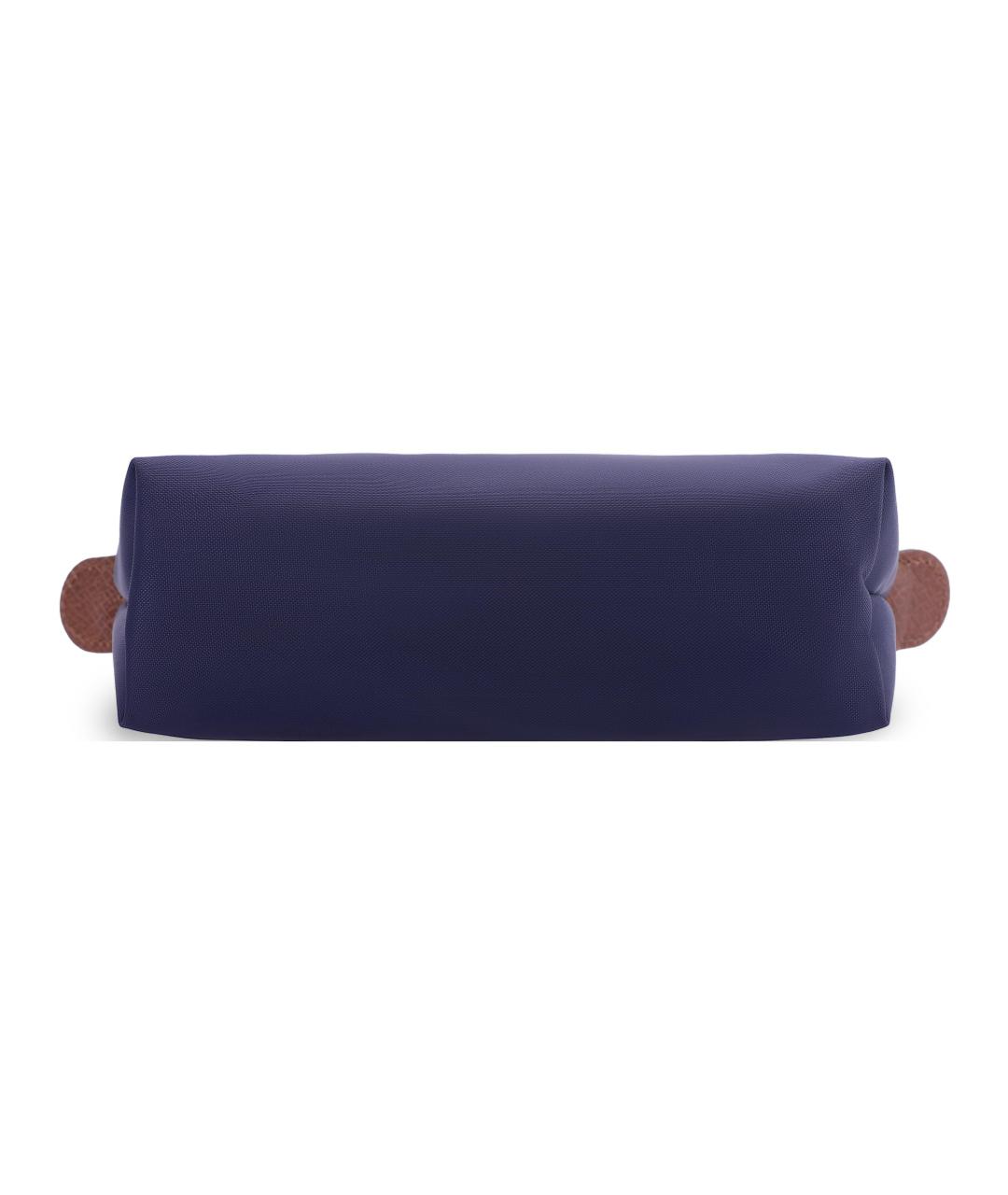 LONGCHAMP Темно-синяя тканевая сумка через плечо, фото 4